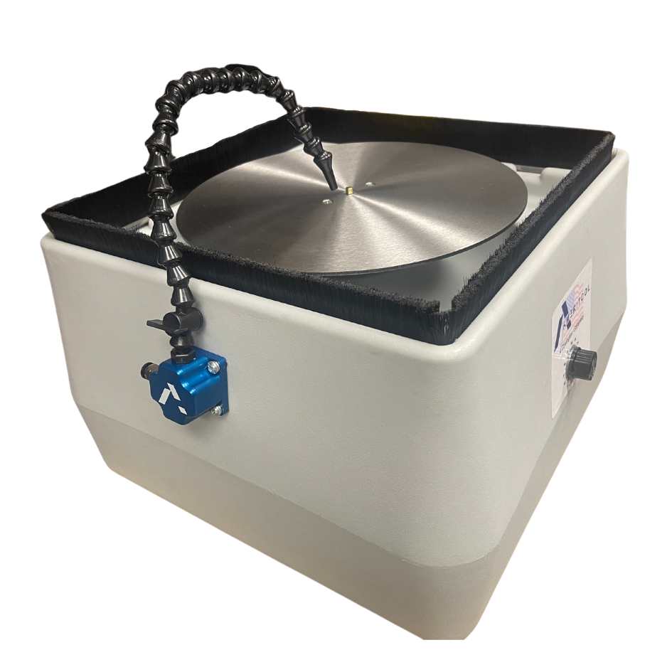 Ameritool - 12 in. HD Lap Grinder Machine - HEATTREATNOW