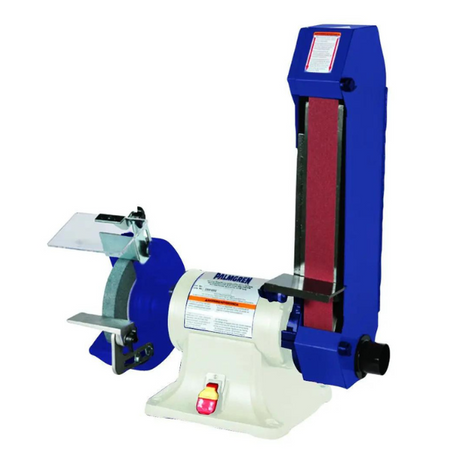 8" Bench Grinder W/2" X 48" Belt Combo - HEATTREATNOW