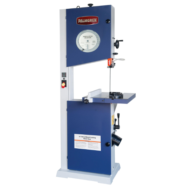 Vertical Wood/Metal Band Saw, 18" Floor Model - HEATTREATNOW