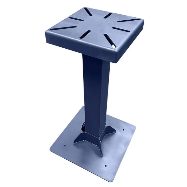 Bench Vise Pedestal Stand - HEATTREATNOW