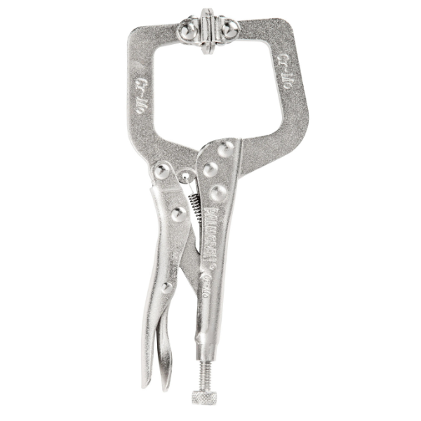 Locking C-Clamp-6" With Pads - HEATTREATNOW