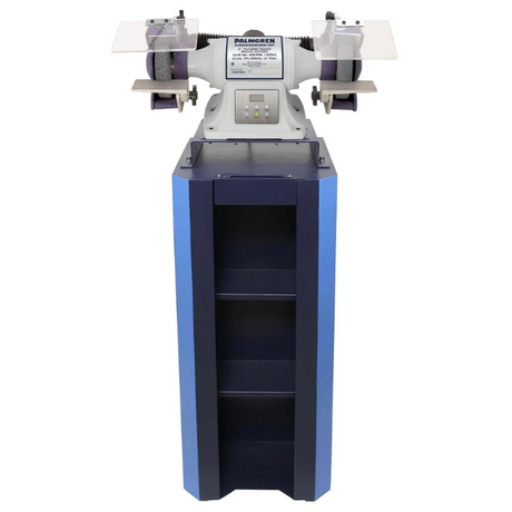 6" VS Bench Grinder & Dust Collector Stand Combo - HEATTREATNOW
