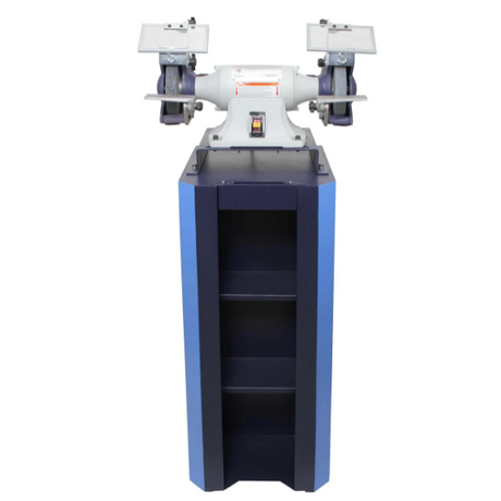 10" XP Bench Grinder & Dust Collector Stand Combo - HEATTREATNOW