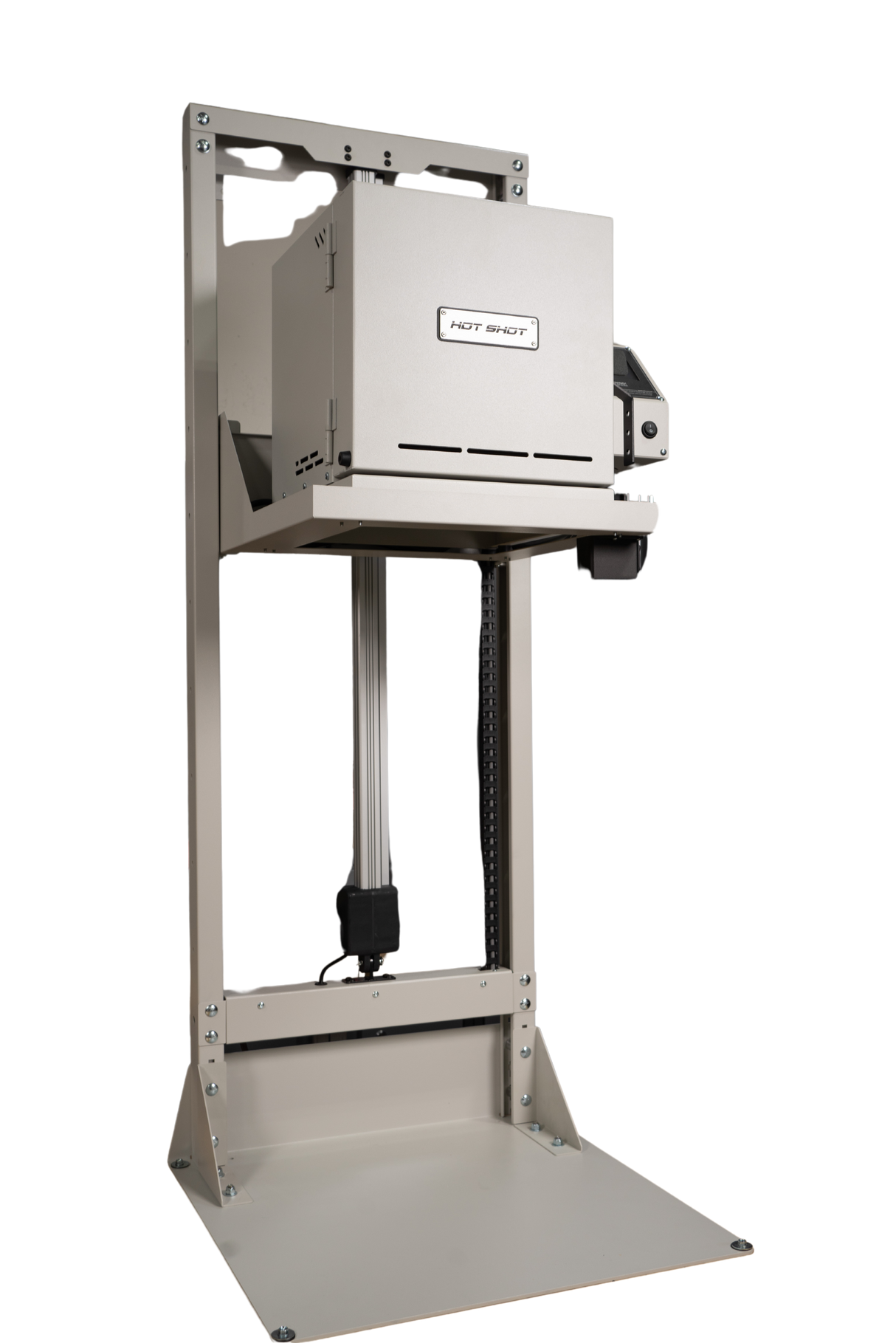 Hot Shot Oven and Kiln - VitriLift Electric Motorized Bench Mount Vitrigraph Lift - HEATTREATNOW