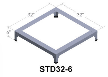 Paragon Kiln Stand - Basic Stand 32" - HEATTREATNOW