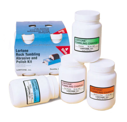 Lortone - 4-Step Abrasive and Polish Kit - HEATTREATNOW