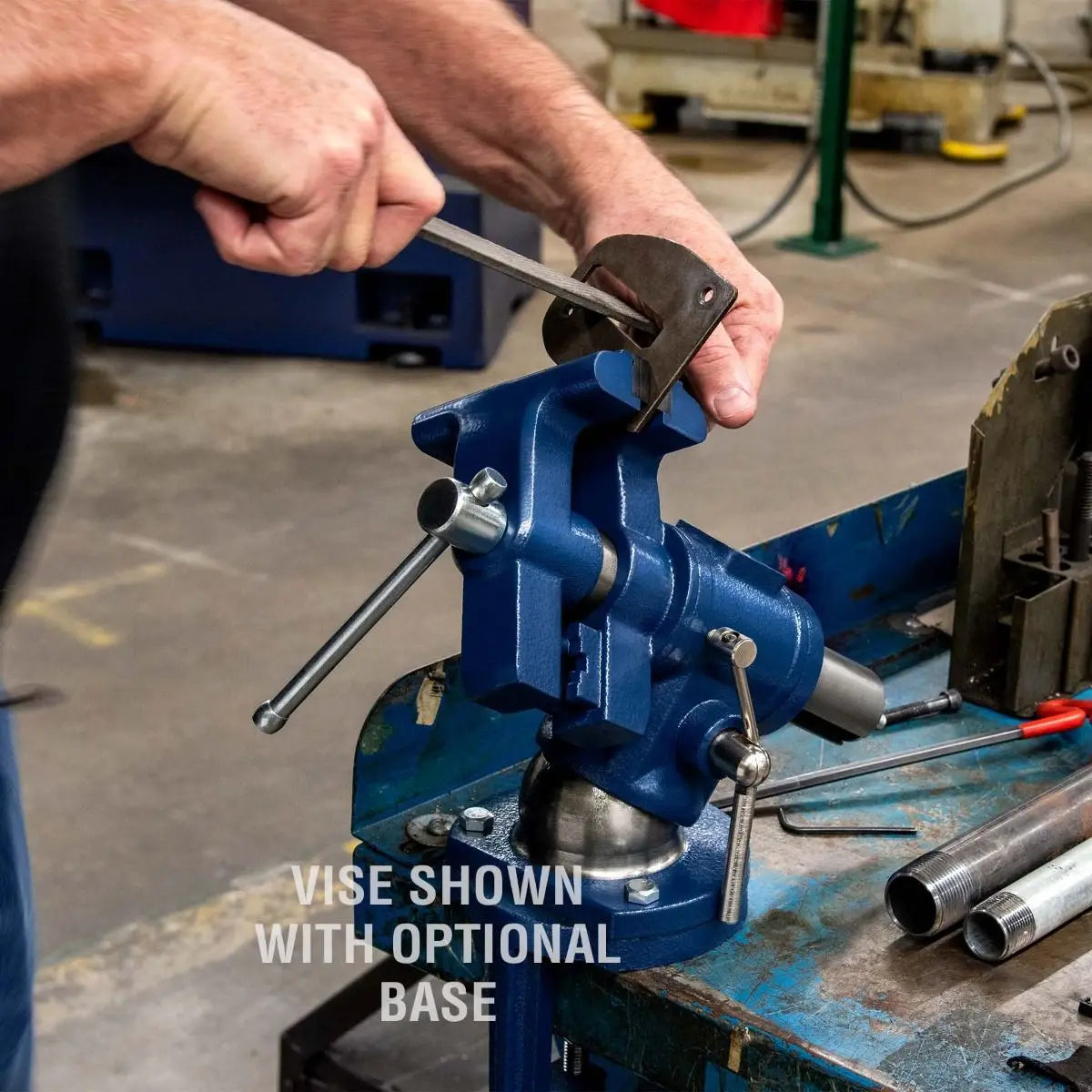 Multi-Jaw Multi-Positioning Ball Bench Vise (9629772) - HEATTREATNOW