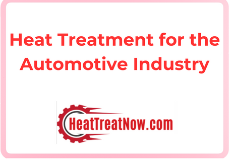 Heat Treatment For the Automotive & Transportation Industry