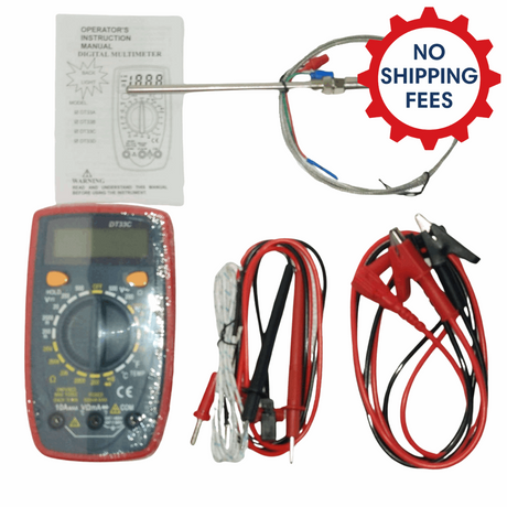 Atlas Knife & Tool - Heavy Duty 6″ Thermocouple Set 1999°F/1250°C - HEATTREATNOW