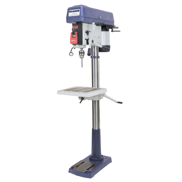 20" 16- Speed Floor Step Pulley 1PH Drill Press