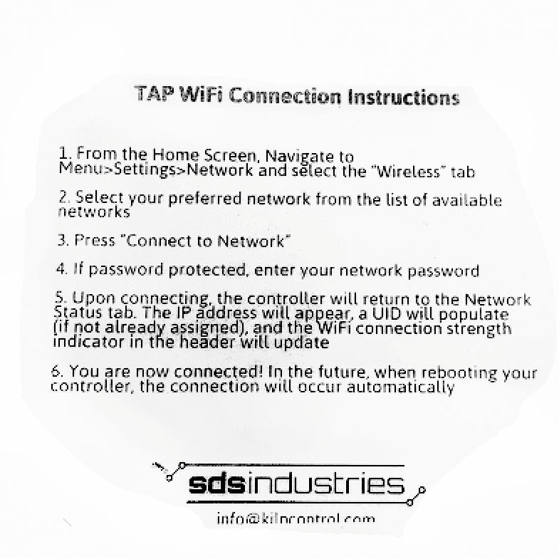 SDS Industries - TAP Controller WiFi Dongle - HEATTREATNOW